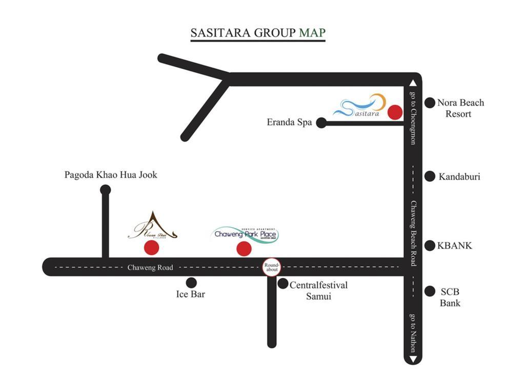 ศศิธาราเรสซิเดนซ์ Hotel เกาะสมุย ภายนอก รูปภาพ